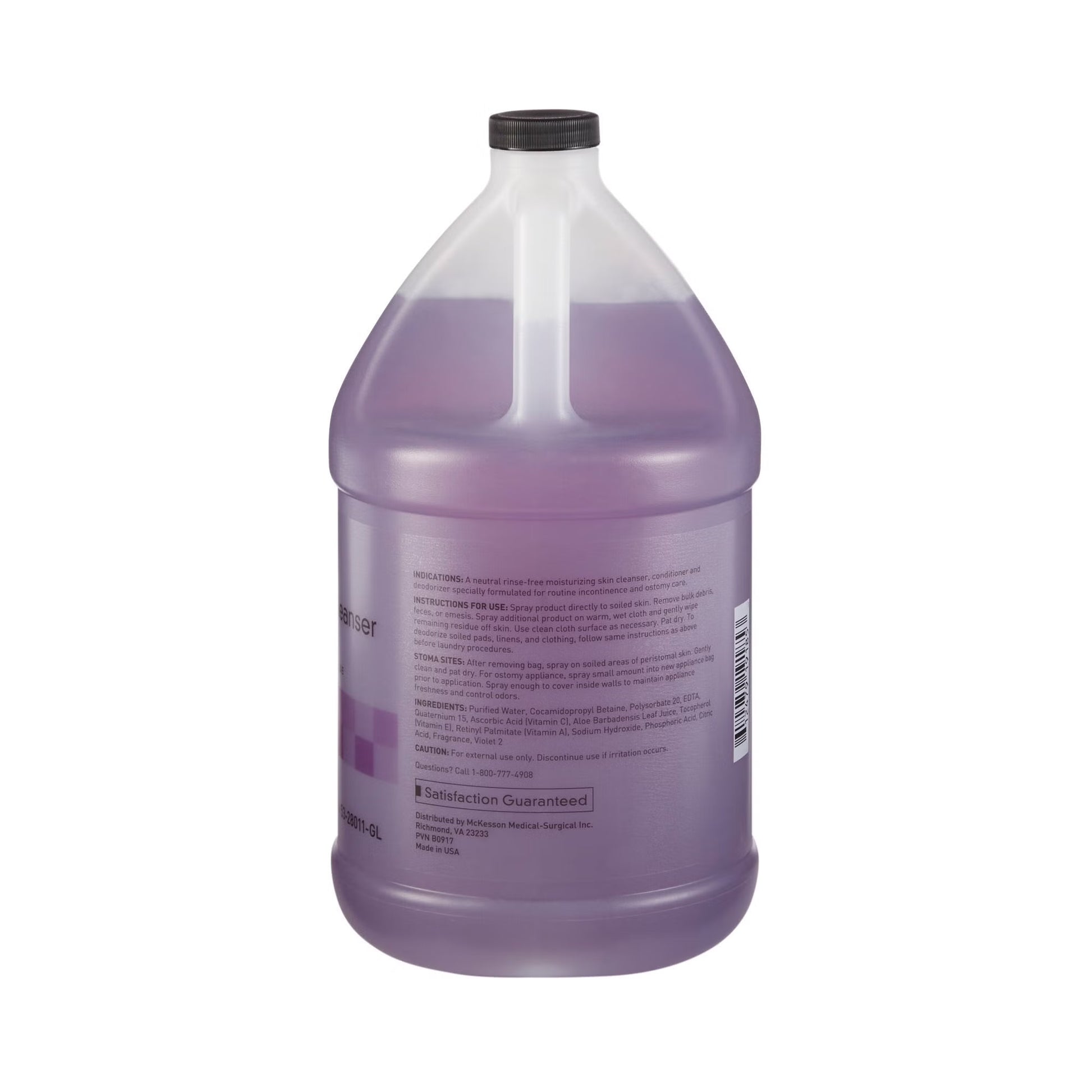 McKesson Rinse-Free Perineal Wash, Fresh Scent, 1 gal.
