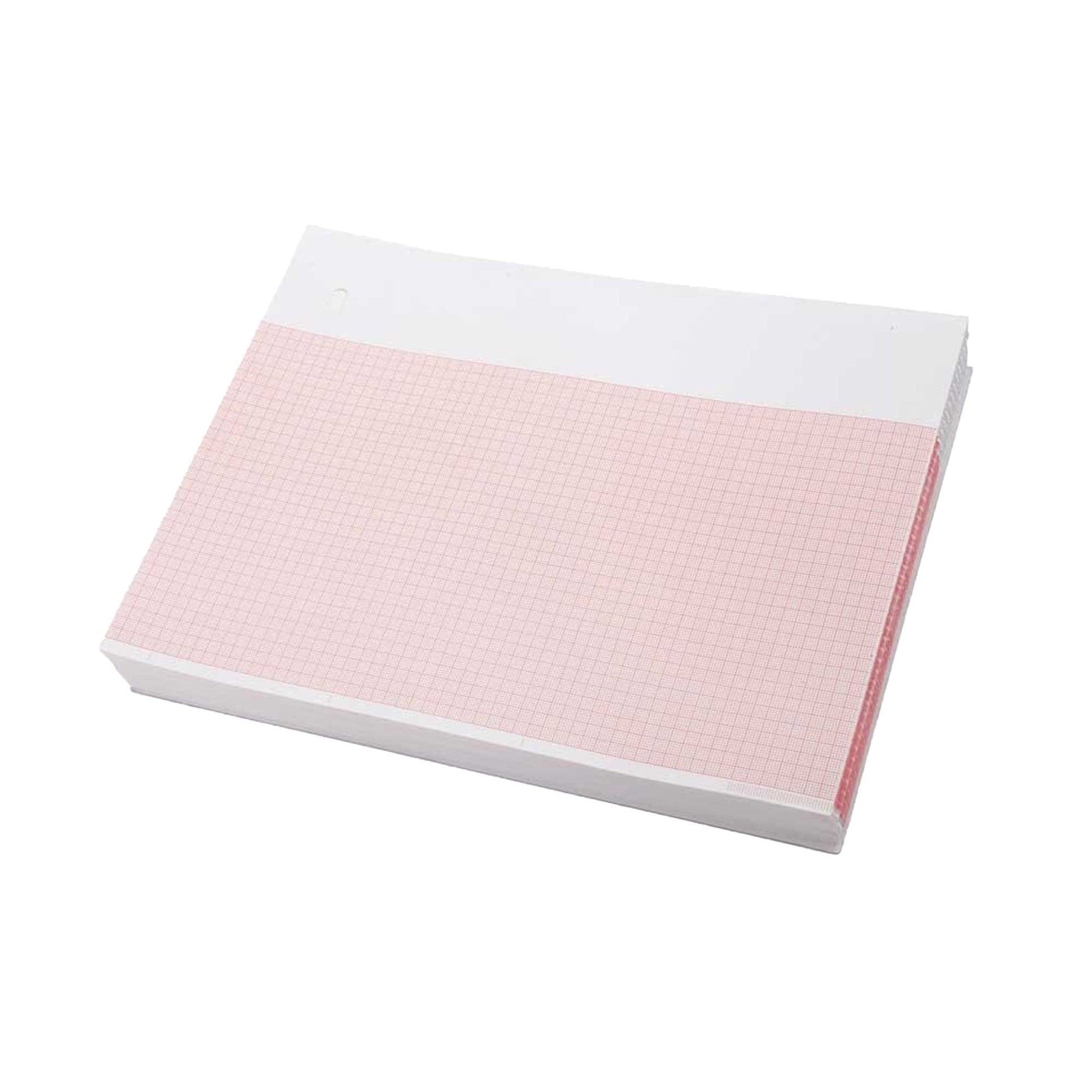 Recording Chart Paper Hewlett Packard™ Z-Fold Red Grid