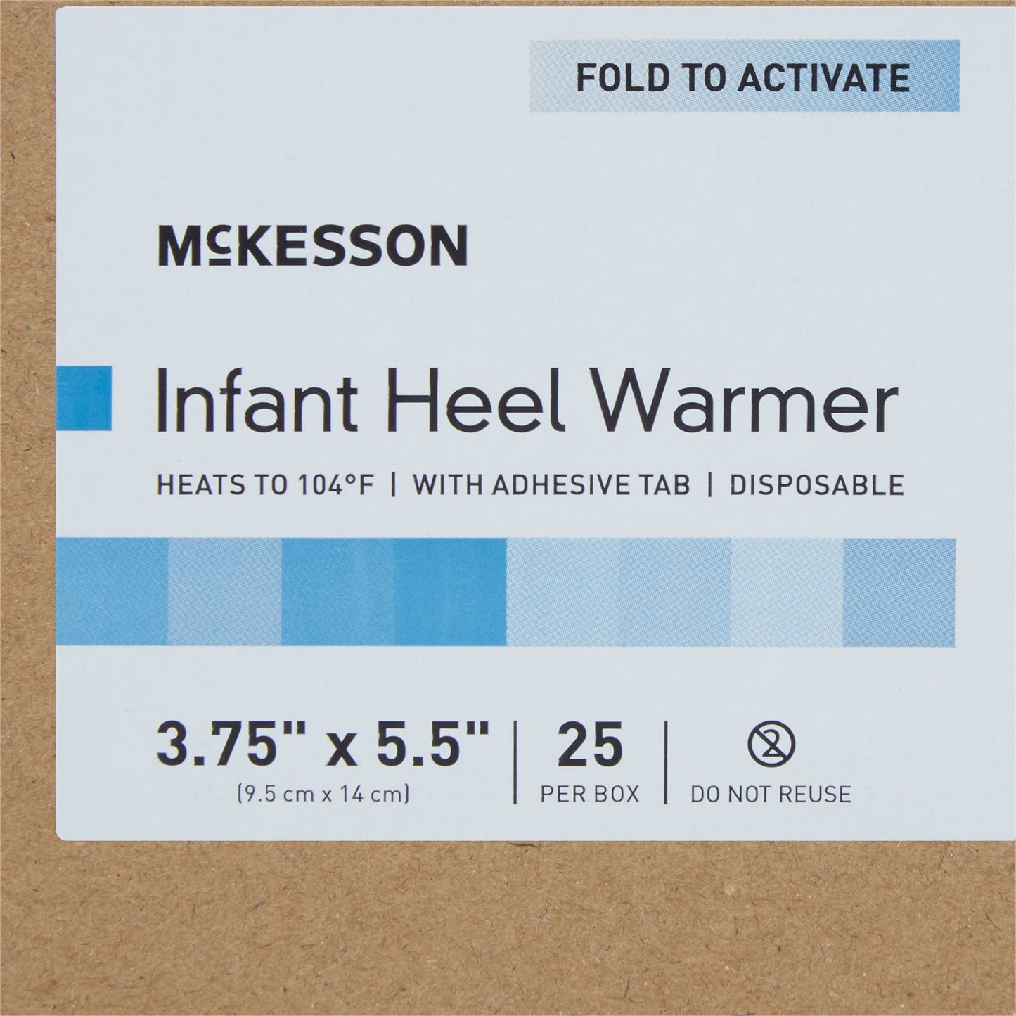 McKesson Infant Heel Warmer, 3.75 x 5.5 Inch