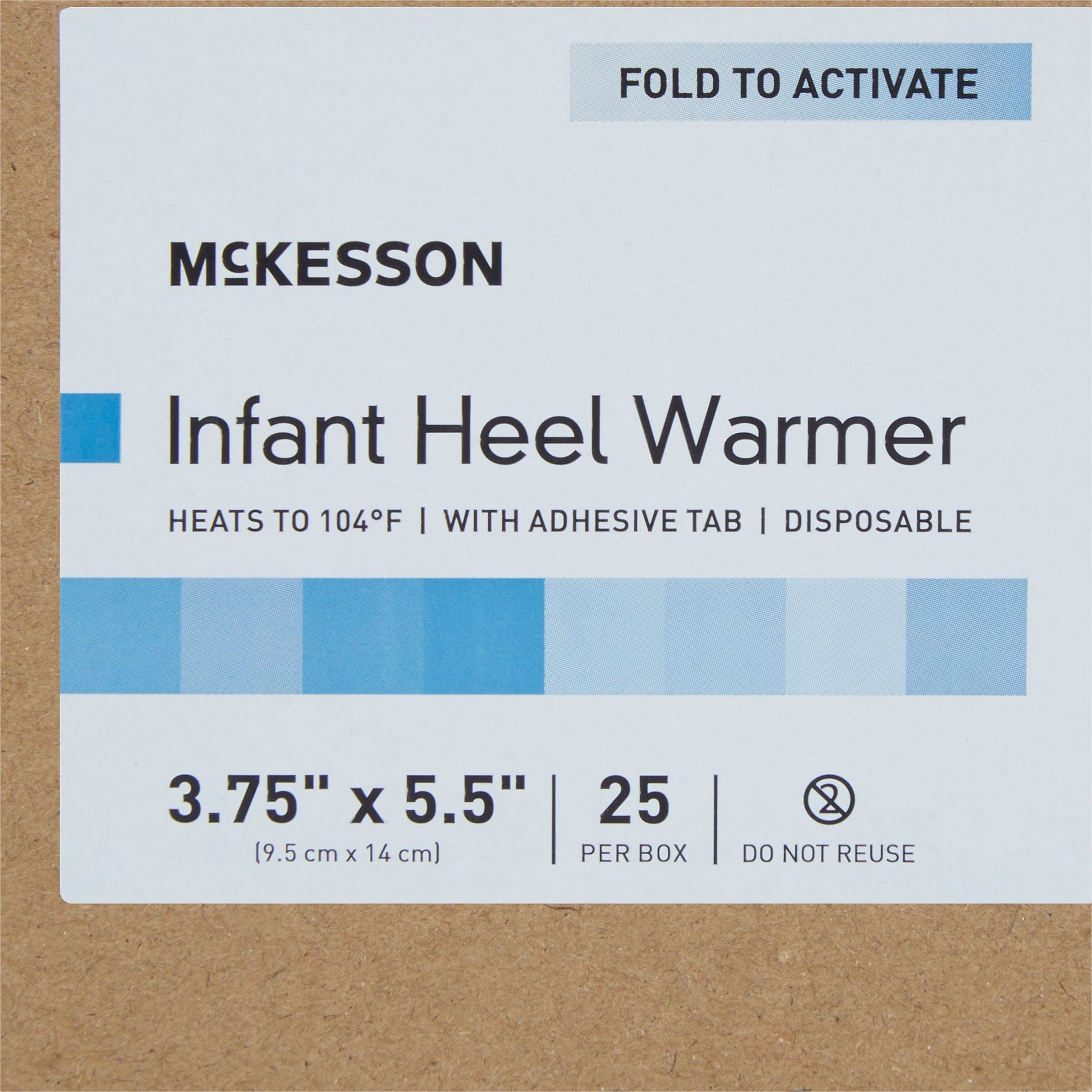 McKesson Infant Heel Warmer, 3.75 x 5.5 Inch