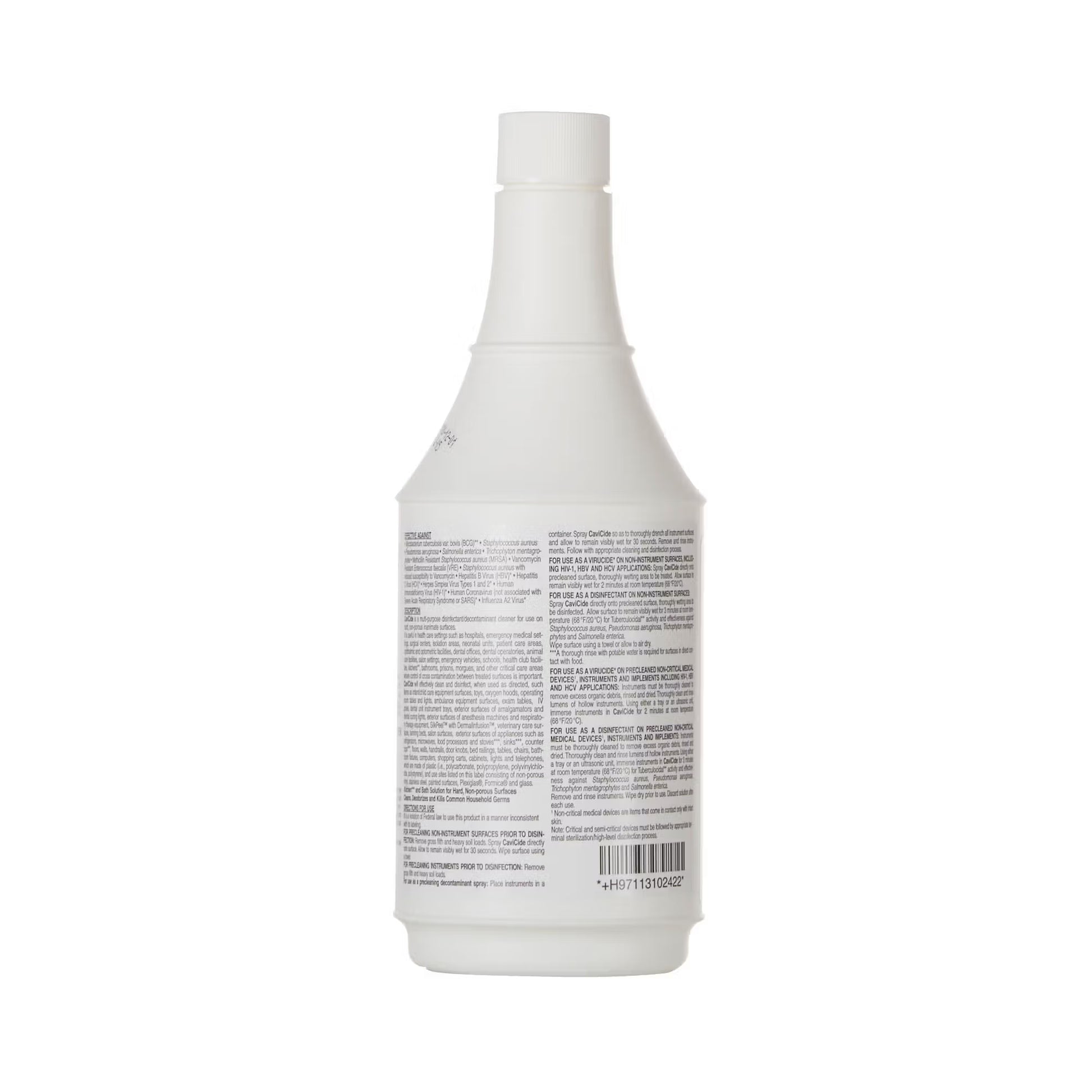 CaviCide Surface Disinfectant Cleaner, Alcohol Based, 24-ounce Bottle