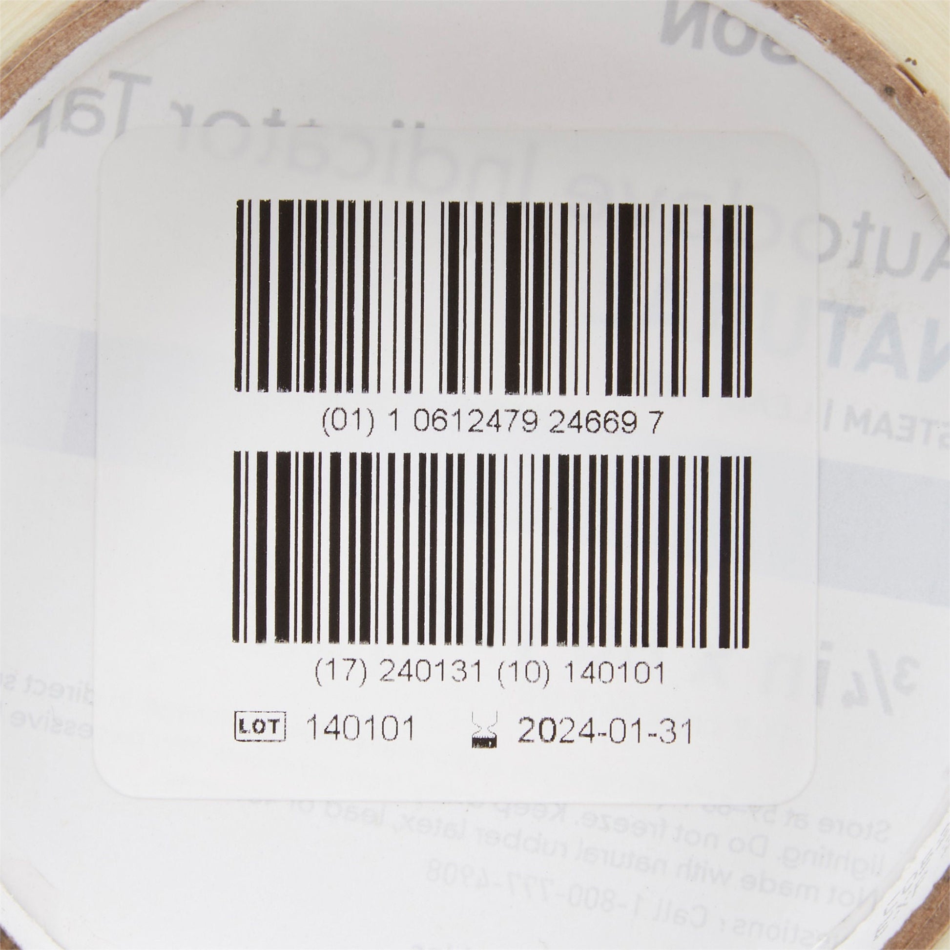 McKesson Steam Indicator Tape, 0.5 Inch x 60 Yard