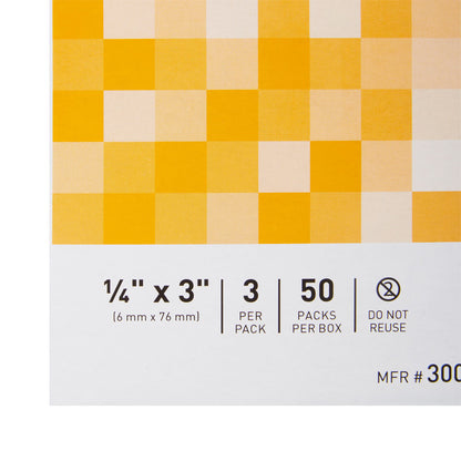 McKesson Nonreinforced Skin Closure Strip, 1/4 x 3 Inch