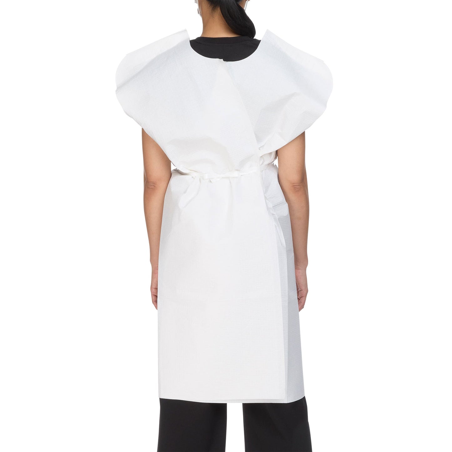 McKesson Patient Exam Gown, One Size Fits Most, White