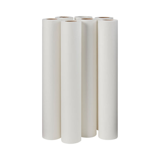 McKesson Crepe Table Paper, 18 Inch x 125 Foot, White
