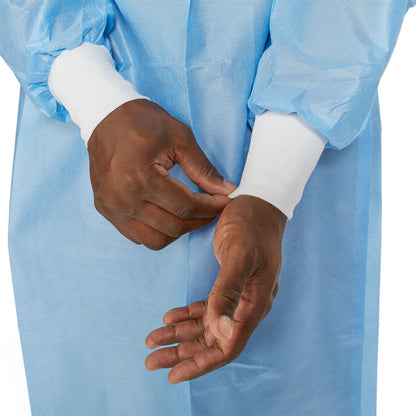 McKesson Nonrated Isolation Gowns, Blue, Extra Large