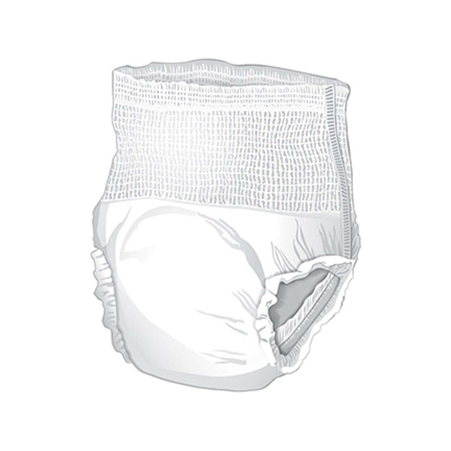 McKesson Extended Wear Maximum Absorbency Underwear, Large