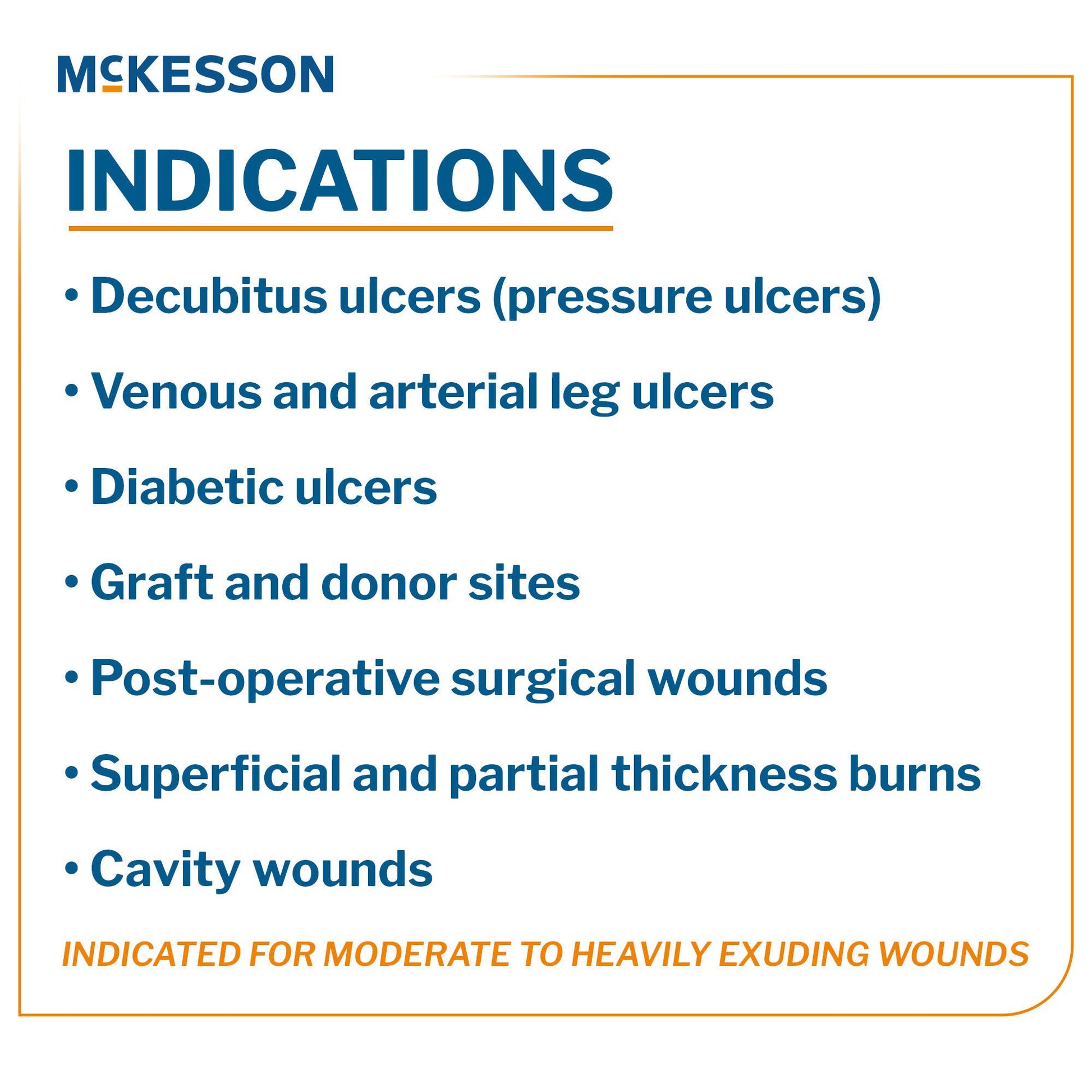 McKesson Gelling Fiber Wound Dressing, 3/4 x 18 Inch