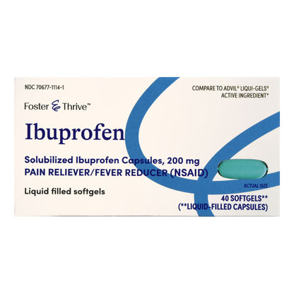 Foster & Thrive™ Ibuprofen 200 mg Softgels