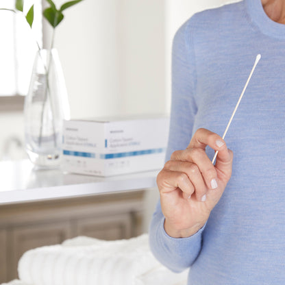 McKesson Sterile Swabsticks, Cotton Tip, 6 Inch Wood Shaft