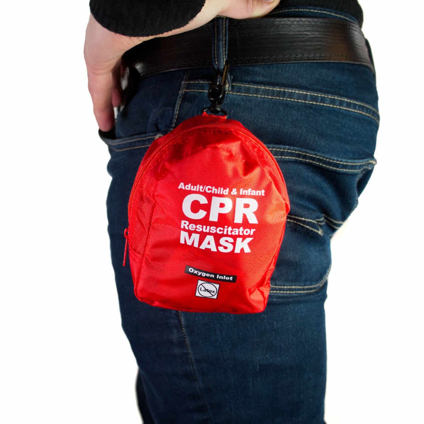 CPR Face Mask with Case One Way Valve Single Use
