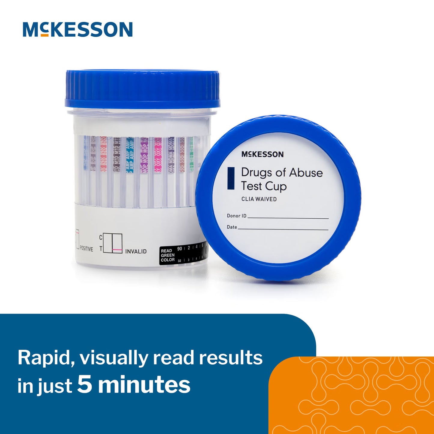 McKesson 10-Drug Panel with Adulterants Drugs of Abuse Test