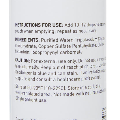 McKesson Ostomy Appliance Deodorant, 8-ounce squeeze bottle