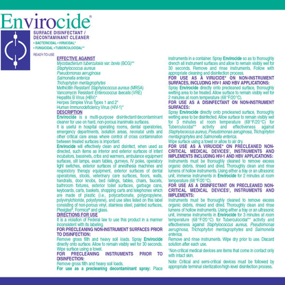 Envirocide® Surface Disinfectant Cleaner