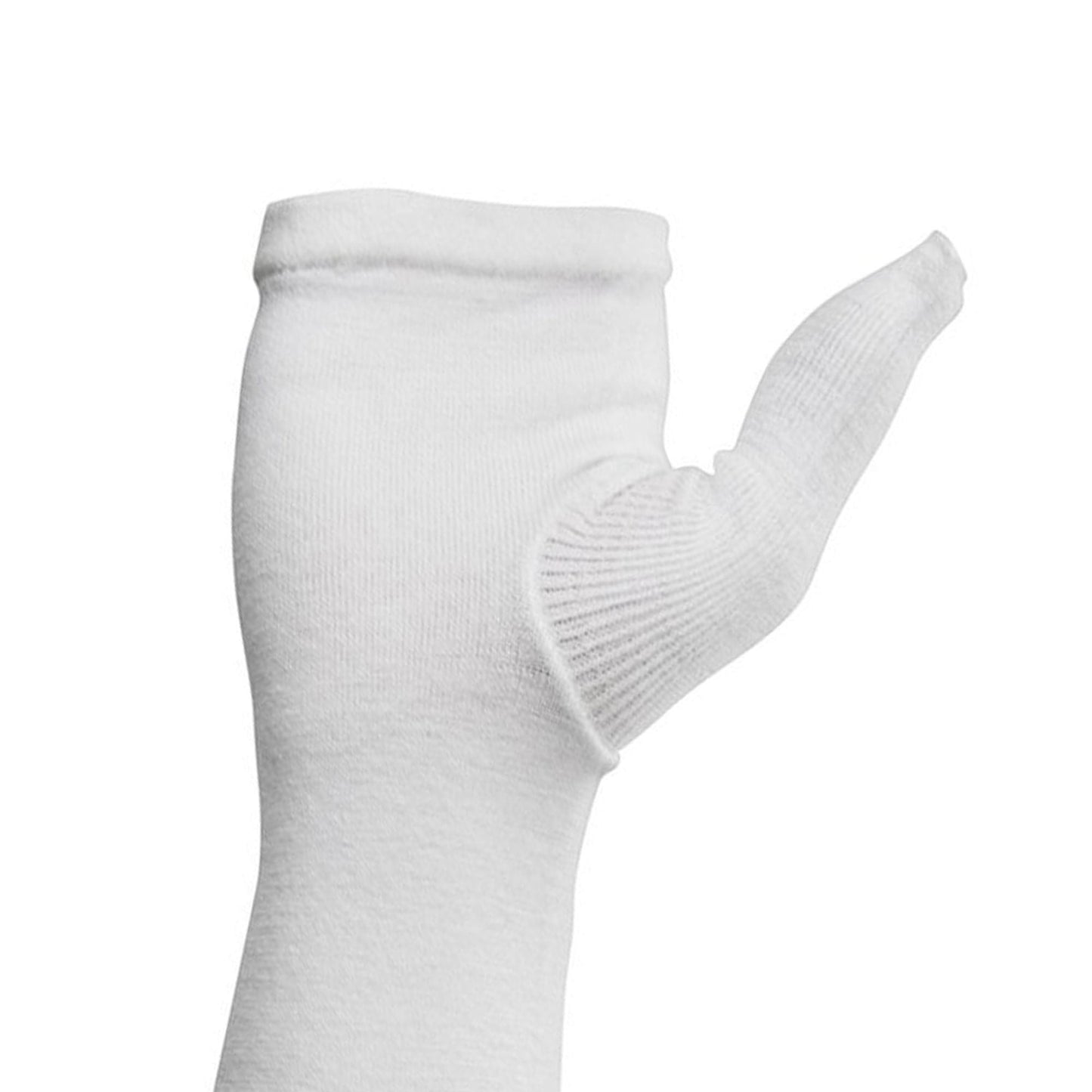 McKesson Protective Skin Sleeve, Arm/Wrist/Hand, with Thumb, Medium, White