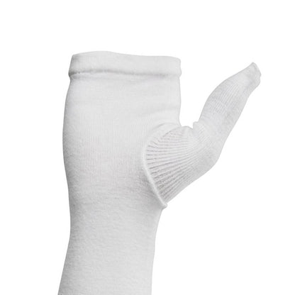 McKesson Protective Skin Sleeve, Arm/Wrist/Hand, with Thumb, Medium, White