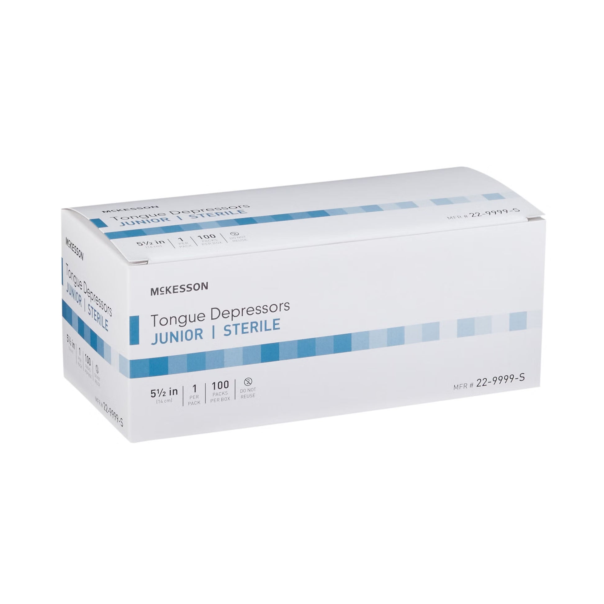 McKesson Tongue Depressor for Pediatric Use, Sterile