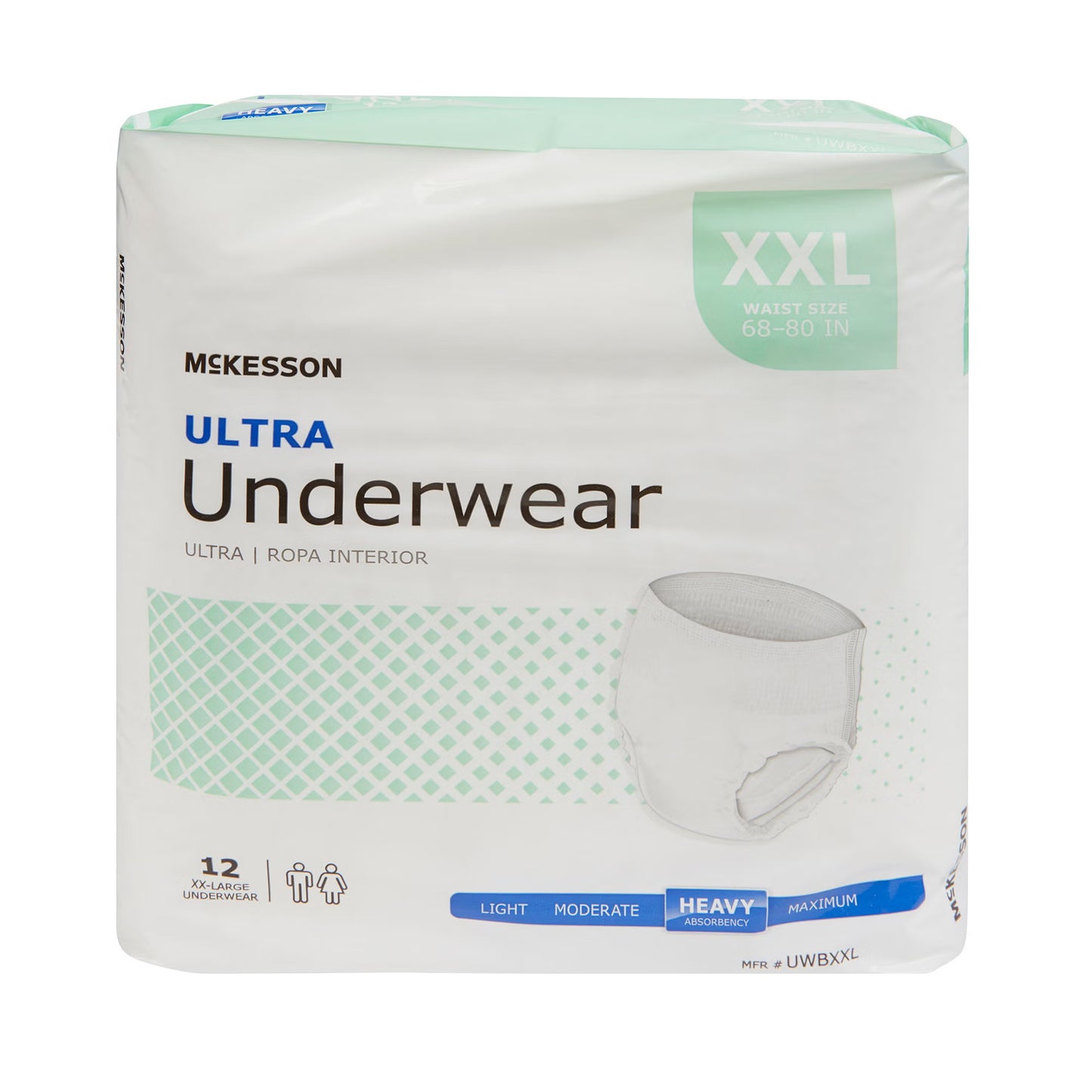 McKesson Ultra Heavy Absorbent Underwear, 2X-Large