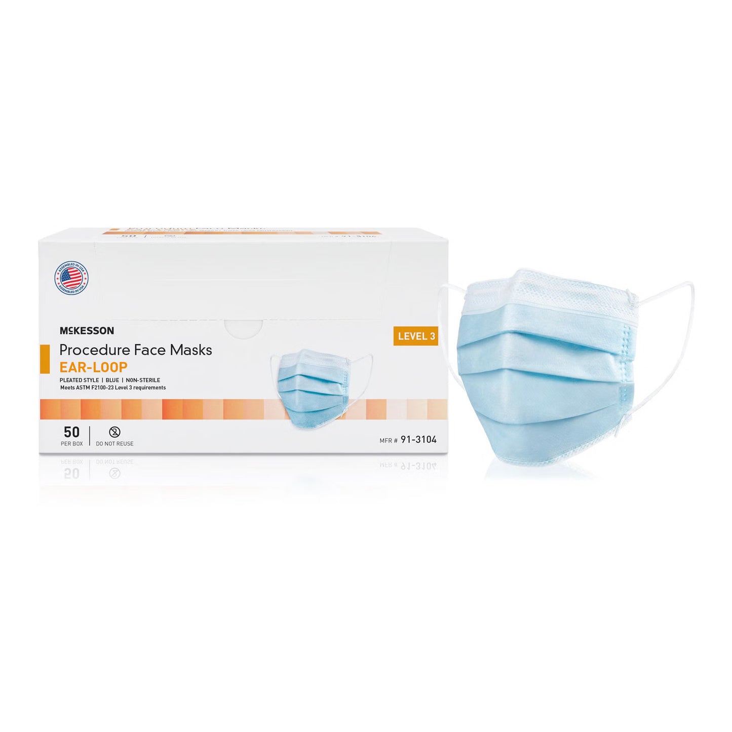 McKesson Procedure Masks, ASTM Level 3