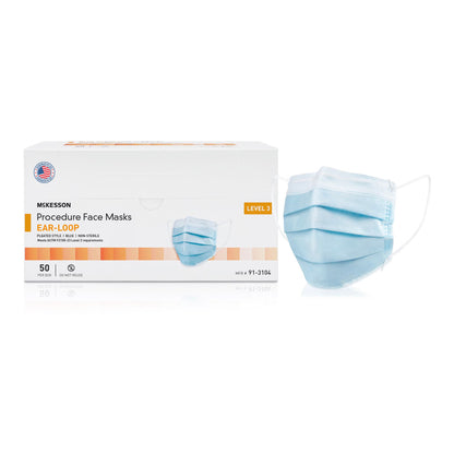 McKesson Procedure Masks, ASTM Level 3