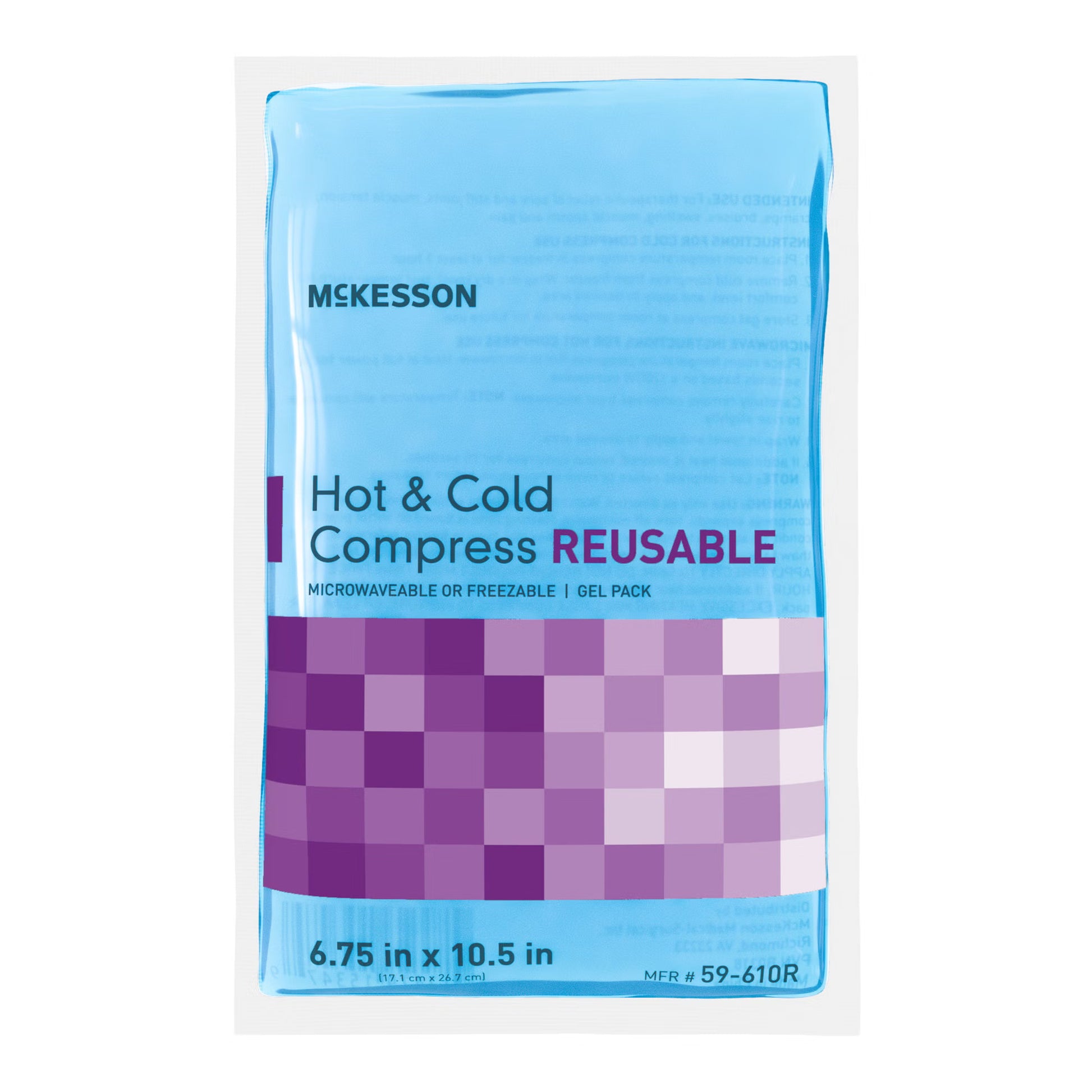 McKesson Cold and Hot Pack, Reusable, 6.75 x 10.5 Inch