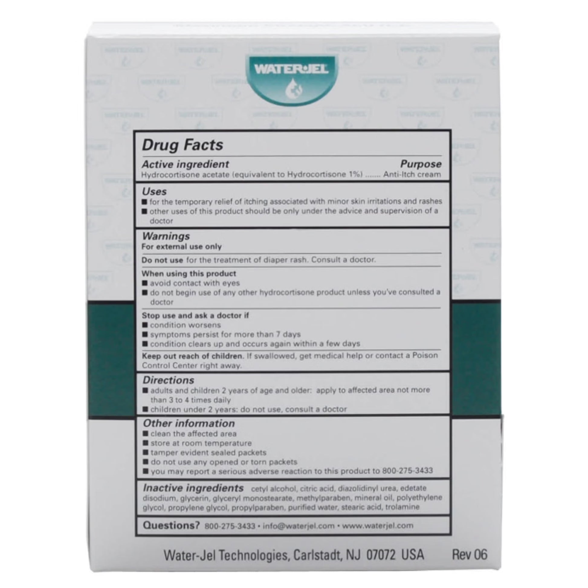 Water-Jel® Hydrocortisone Itch Relief