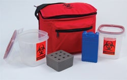 Deluxe Insulated Biohazard Specimen Transport System