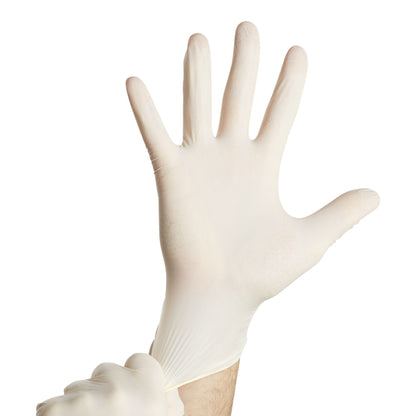 Trilon 2000® PF with MC3® Stretch Vinyl Exam Glove, Extra Large, Ivory