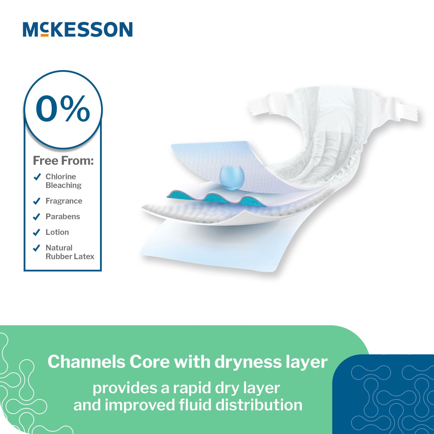McKesson Baby Diaper, Size 4 for Toddlers weighing 22 – 31 lbs.