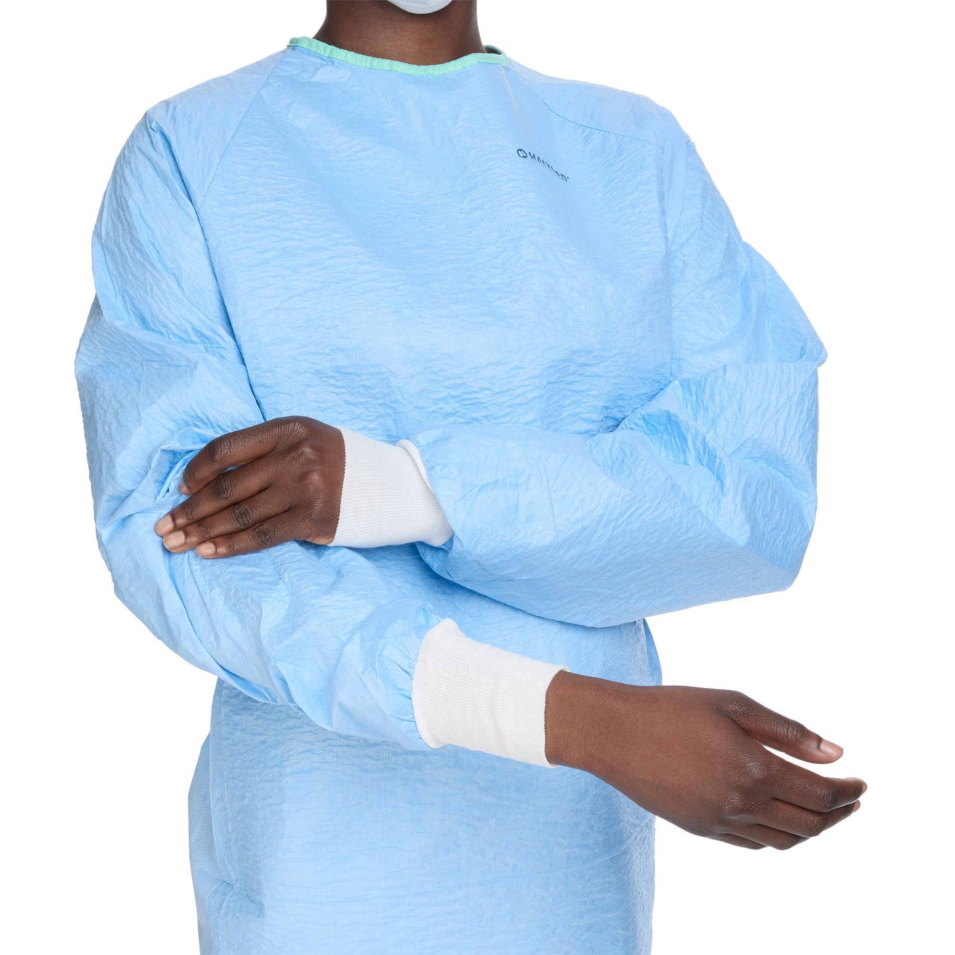 Aero Blue Surgical Gown with Towel, Large