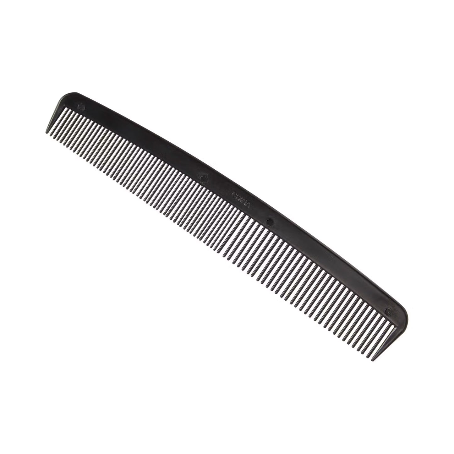 McKesson Black Plastic Hair Comb, 7 Inch