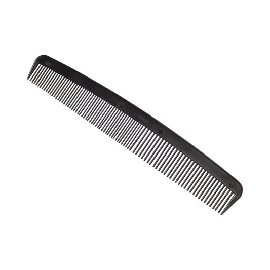 McKesson Black Plastic Hair Comb, 7 Inch