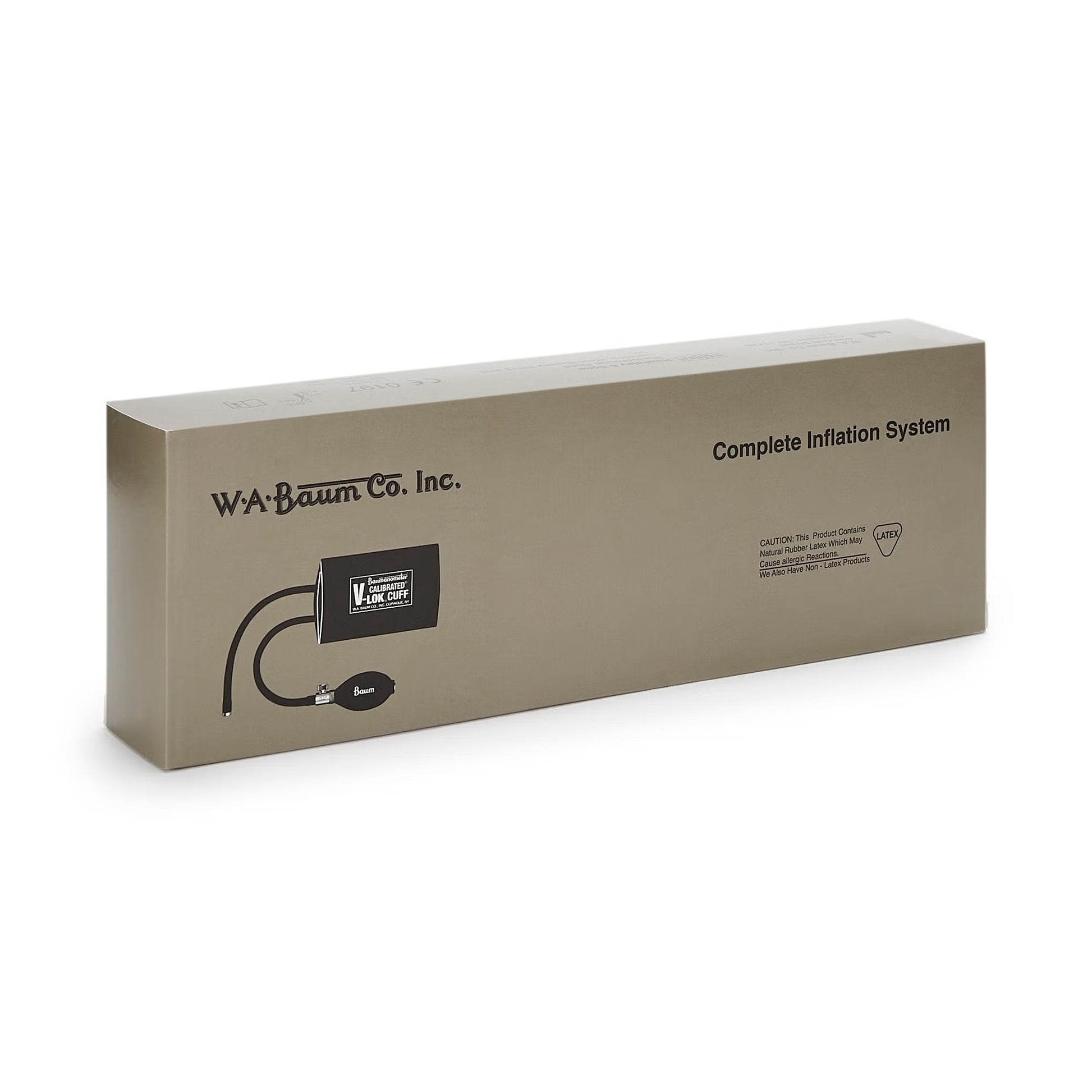 W.A. Baum Calibrated V-Lok Blood Pressure Cuff and Bulb