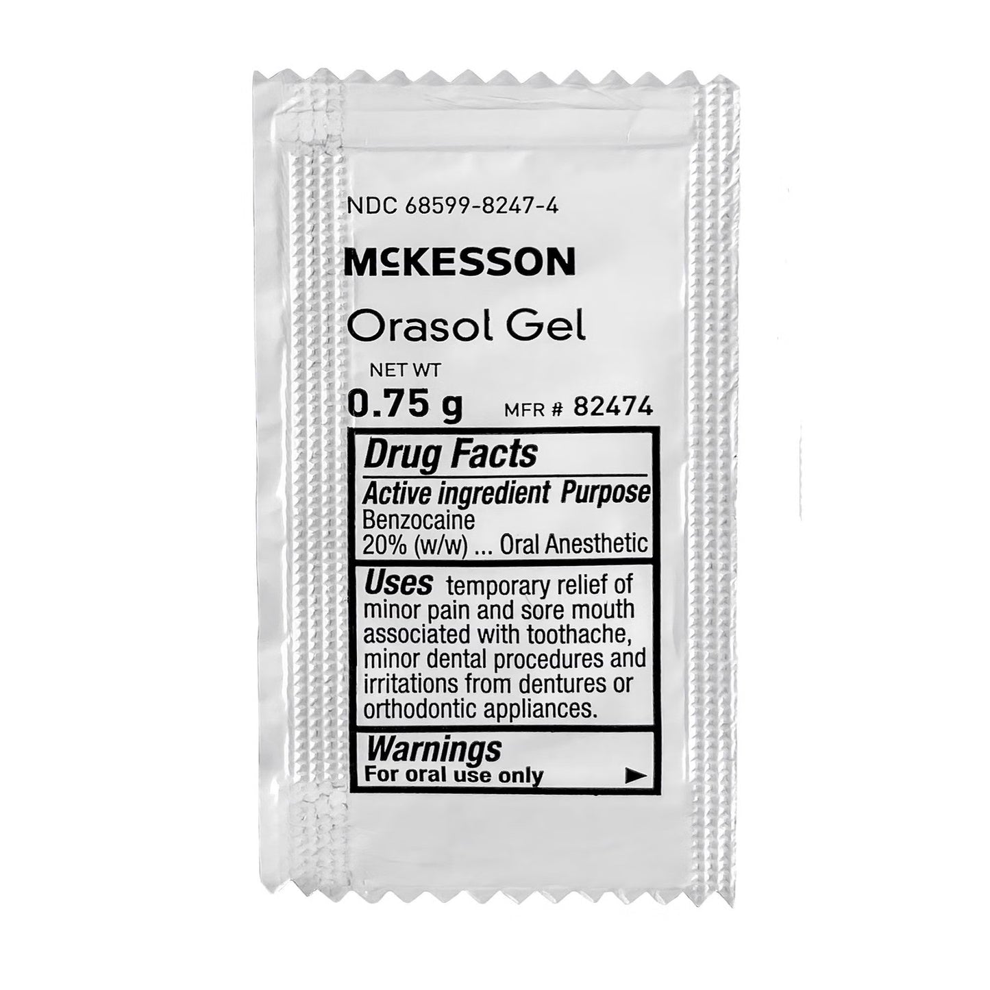 McKesson Benzocaine Oral Pain Relief