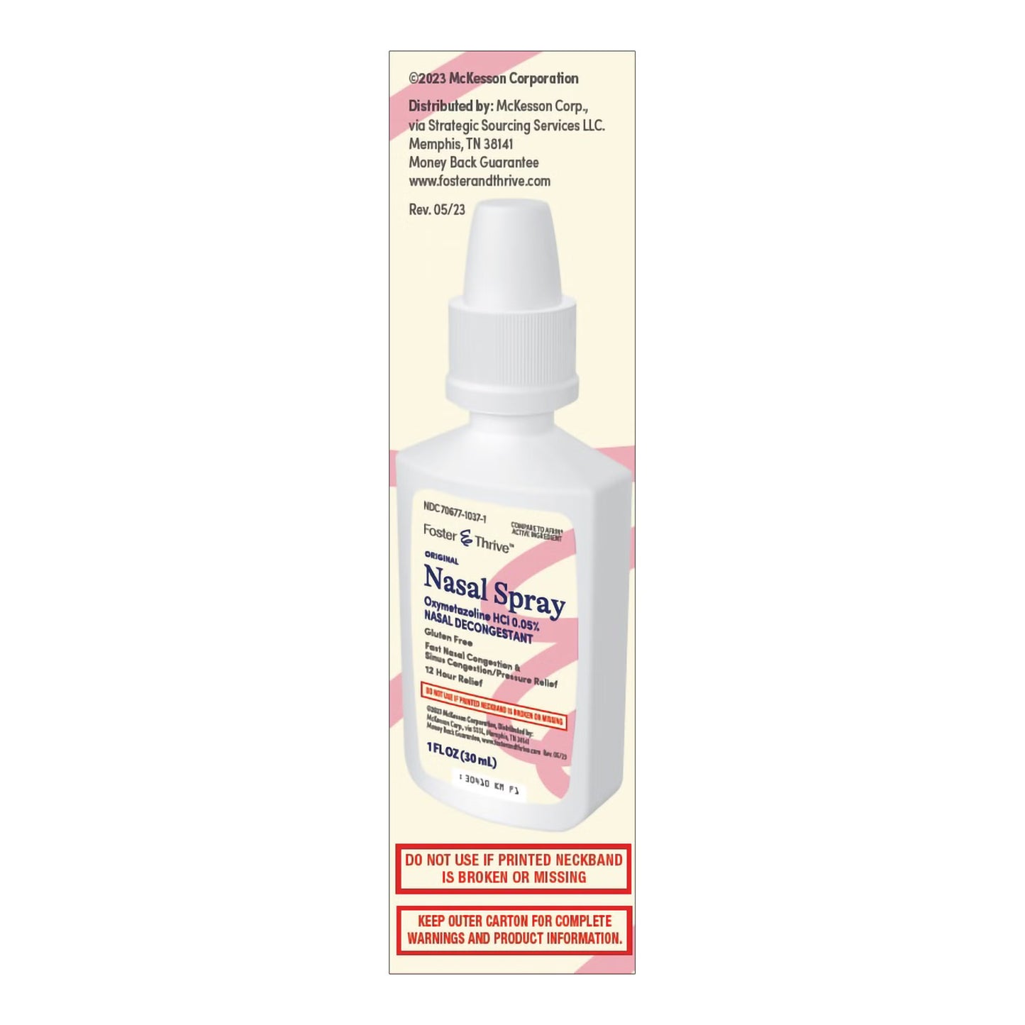 Foster & Thrive™ Nasal Spray, 1-ounce bottle