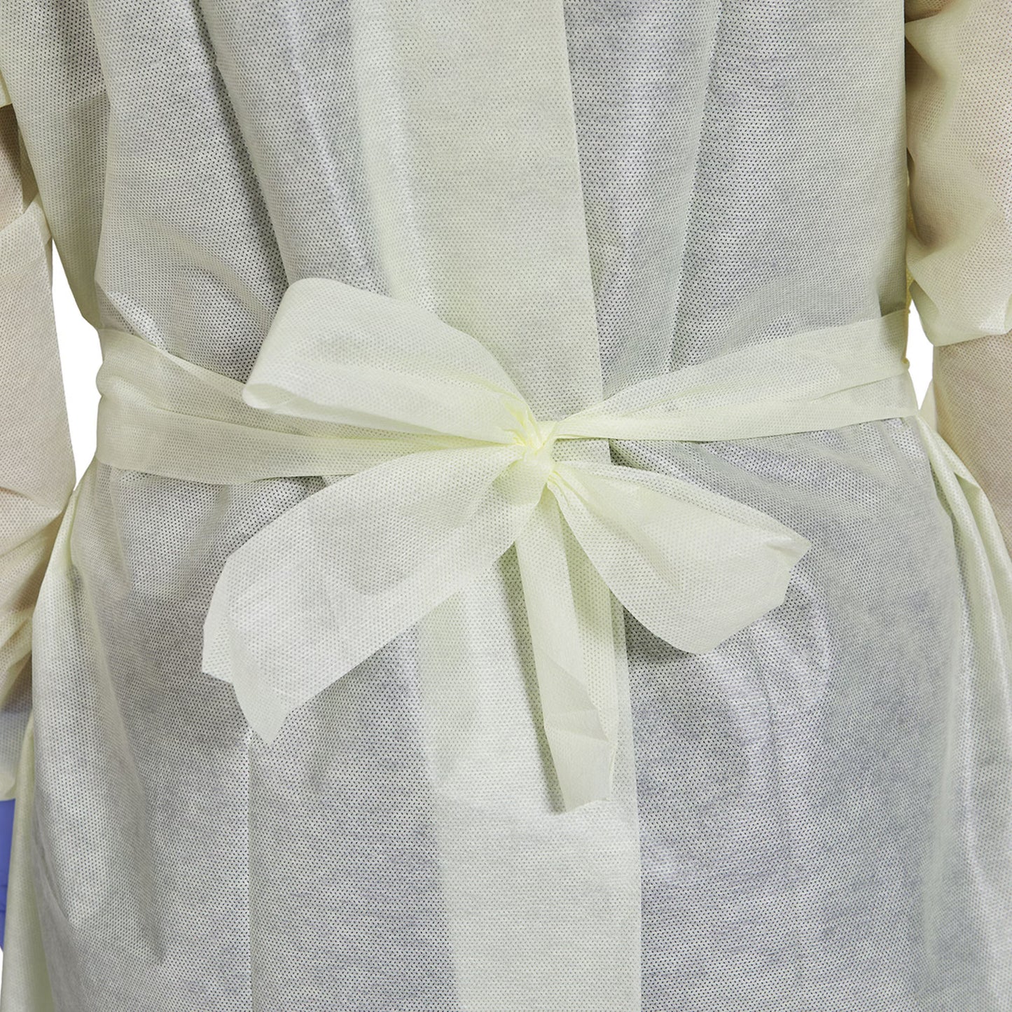 McKesson AAMI Level 2 Isolation Gown, Tape Tab Neck Style, One Size Fits Most