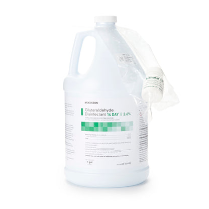 McKesson Glutaraldehyde High Level Disinfectant, 1-gallon Jug