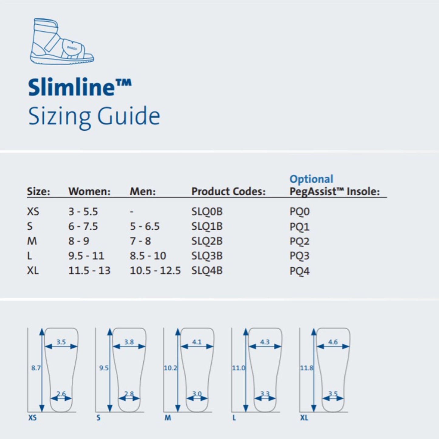 SlimLine™ Cast Boot, Medium
