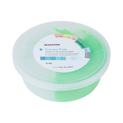McKesson Therapy Putty, Green, Medium, 4-ounce Container