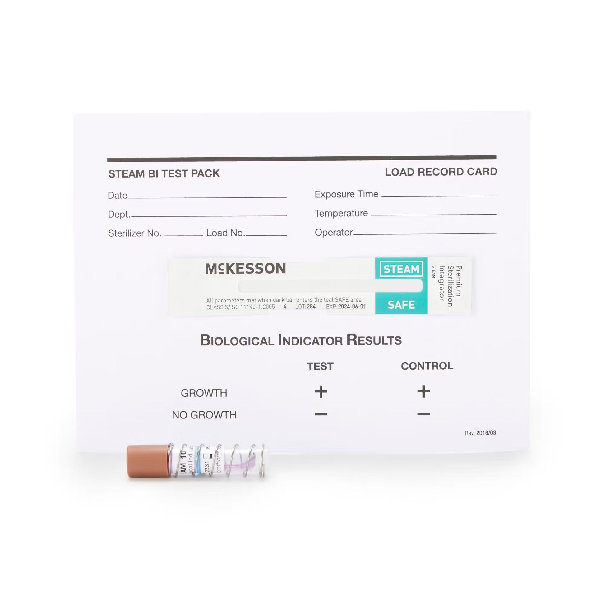 McKesson Sterilization Biological Indicator Pack