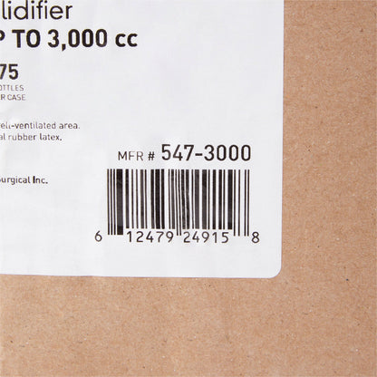 McKesson Fluid Solidifier – Gels up to 3,000 cc – Screw Cap Bottle, 3.1 oz