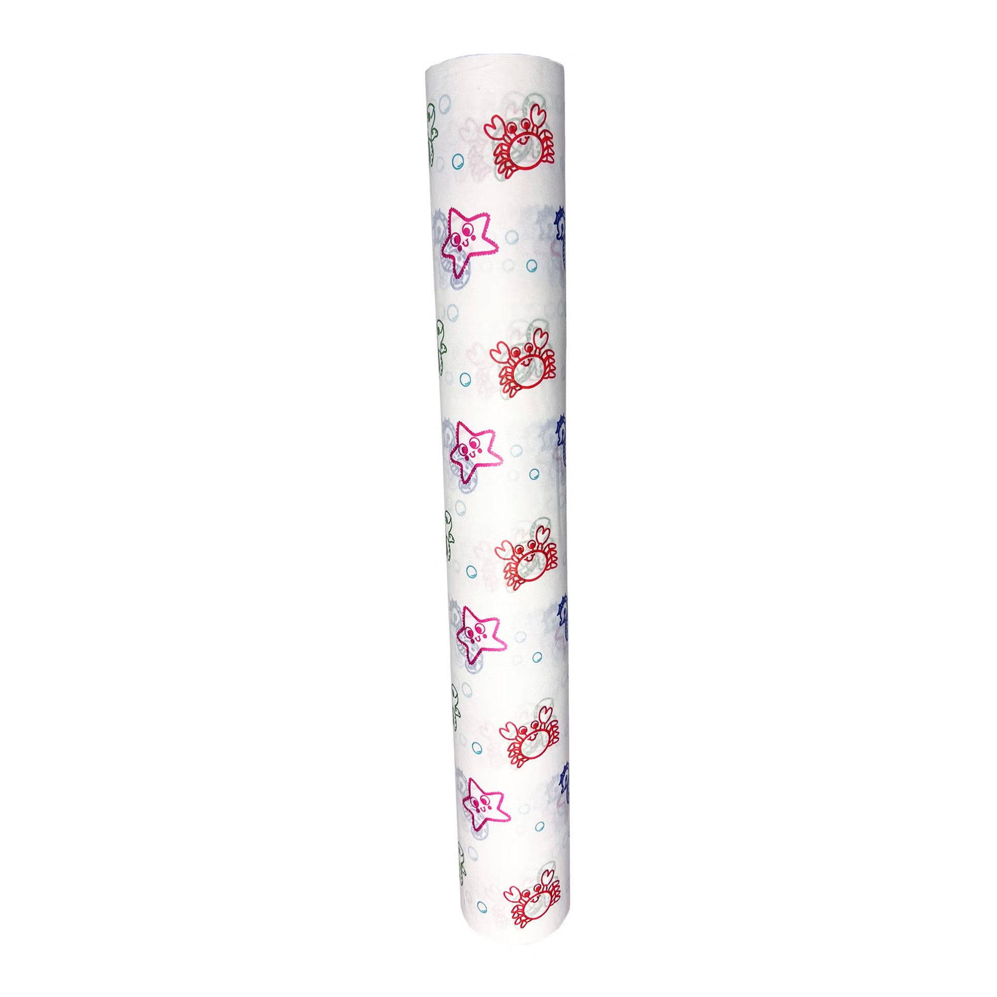 Table Paper McKesson 21 Inch Width 125 Foot Length Print (Sea Friends) Crepe