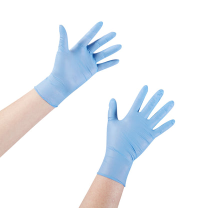 McKesson Confiderm® STR Nitrile Exam Glove, Large, Blue