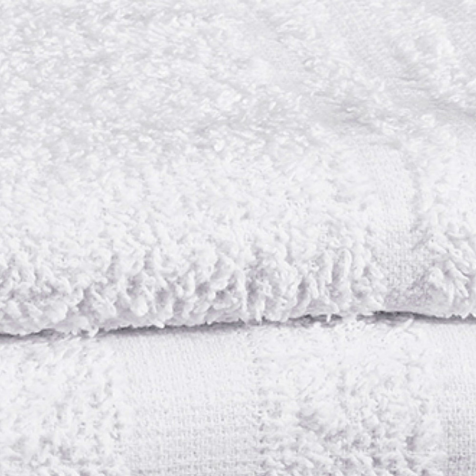 Merit™ Trio Cotton Washcloth, White, 12 x 12 Inch