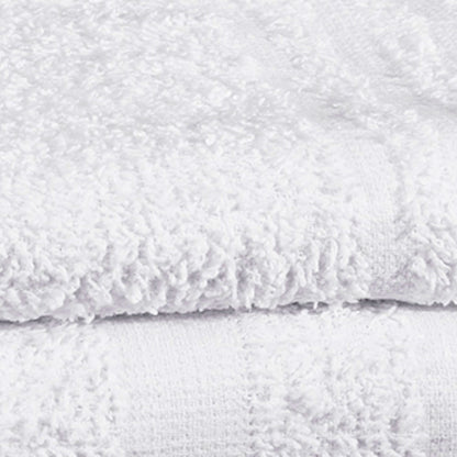 Merit™ Trio Cotton Washcloth, White, 12 x 12 Inch
