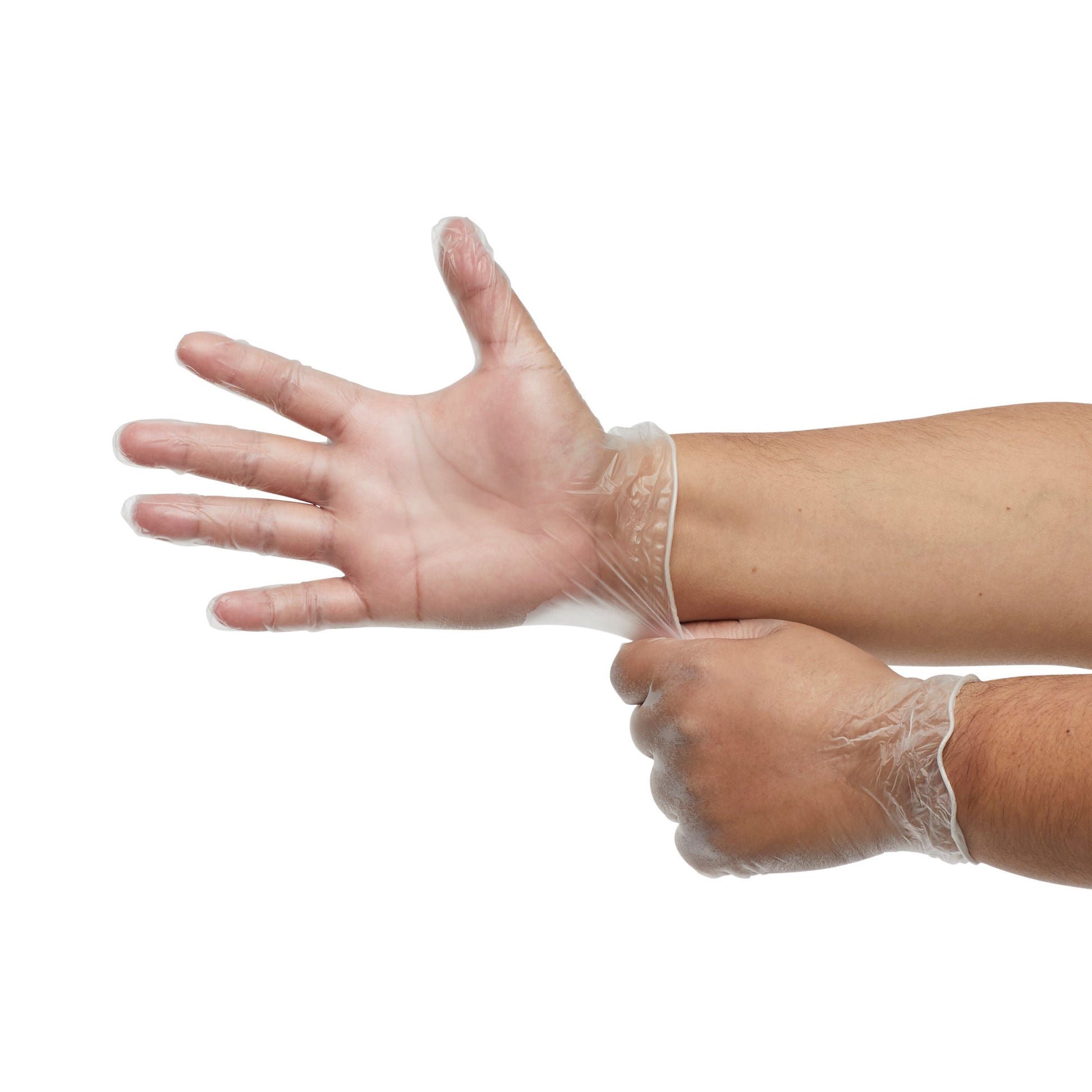 Derma Free™ Vinyl Exam Glove, Large, Clear