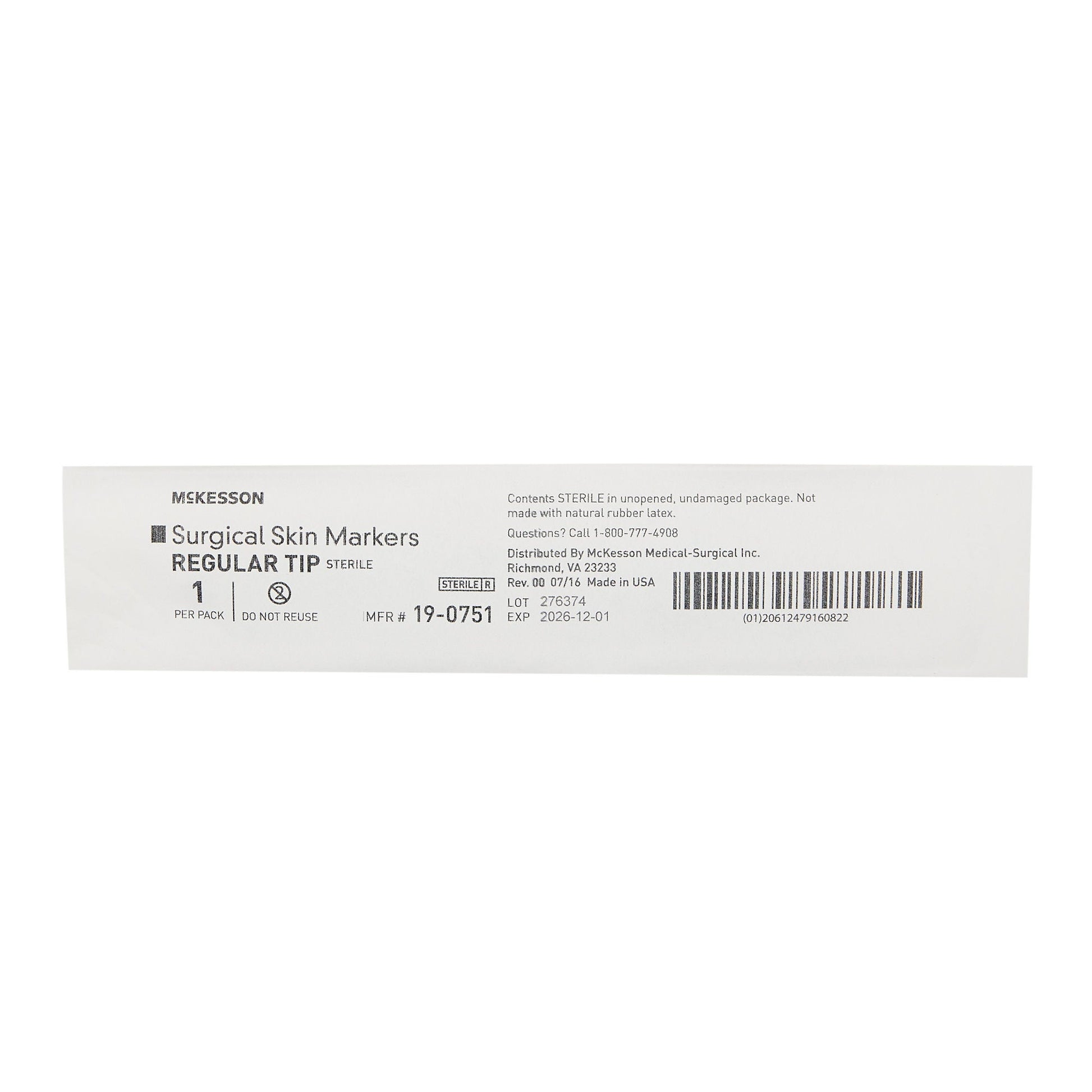 Medi-Pak™ Performance Plus Regular Tip Surgical Skin Marker