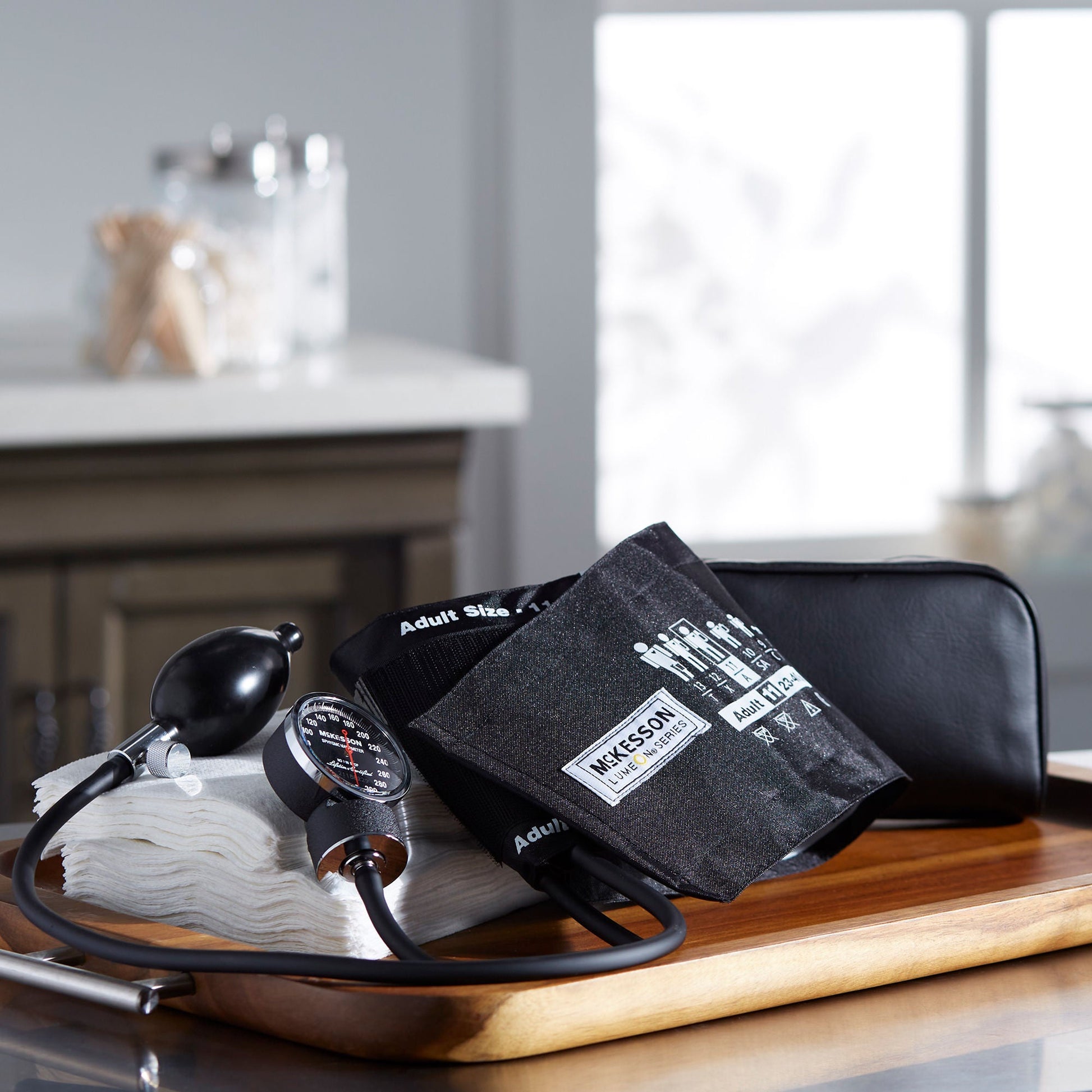 McKesson Lumeon 2-Tube Aneroid Sphygmomanometer with Cuff