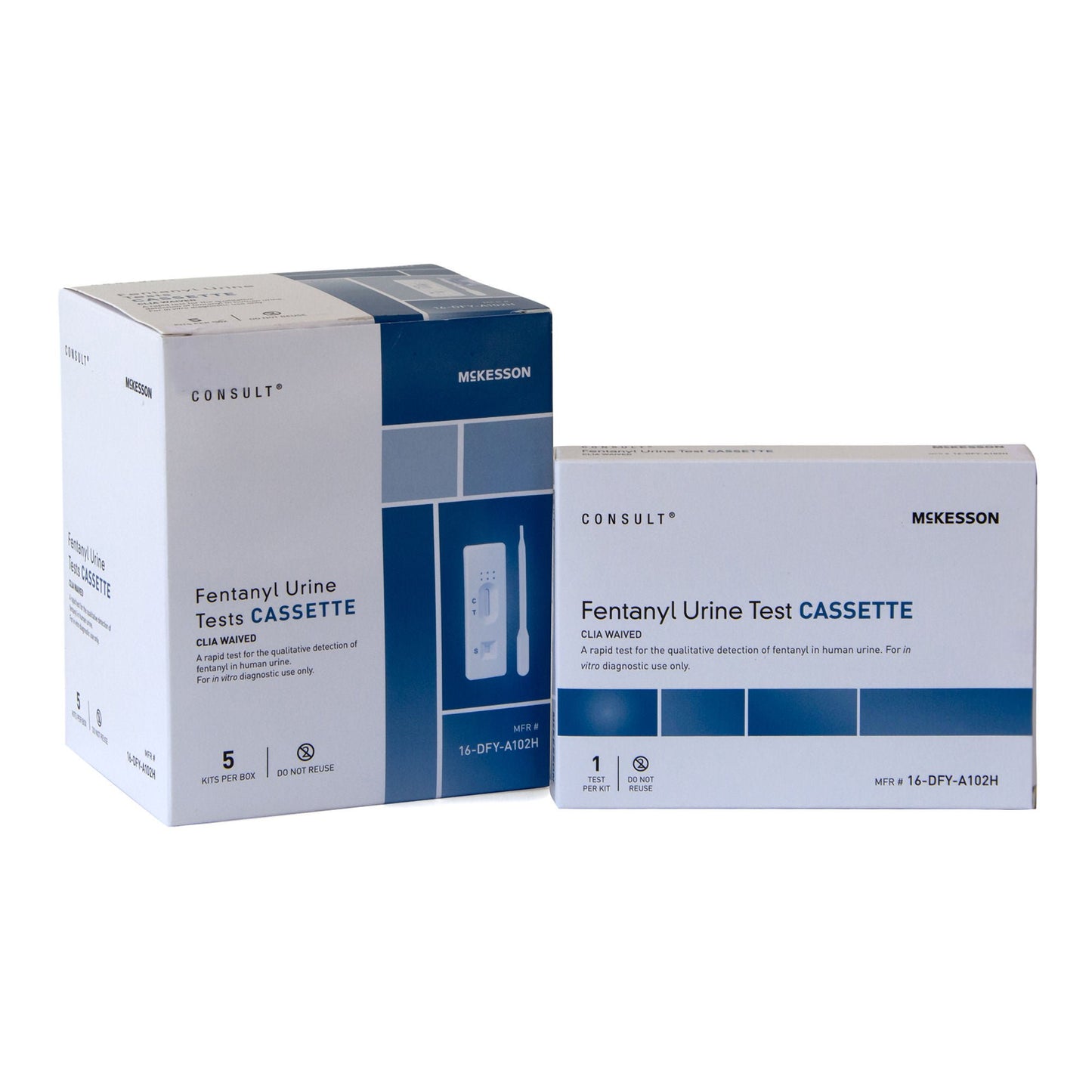 McKesson Consult® Over-the-Counter Test Kit for At-Home Use, Fentanyl