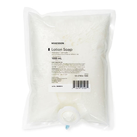 McKesson Lotion Soap, 1,000 mL Refill Bag, Fresh Scent